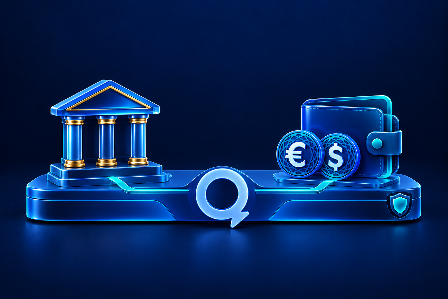 Bank and wallet connected on one Quantoz platform, with controls built into its foundation.
